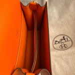 Roulis 19cm gold and silver buckle spot Evercolor leather